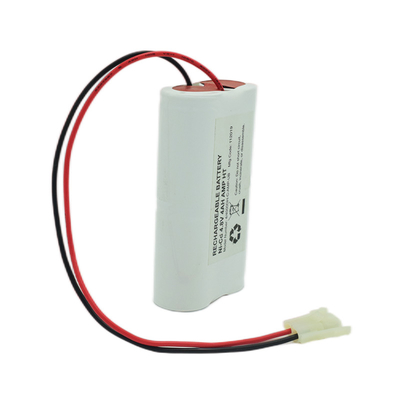 Side By Side Nooduitgang Licht Batterijen Pack 4,8 Volt D40000mAh NiCd