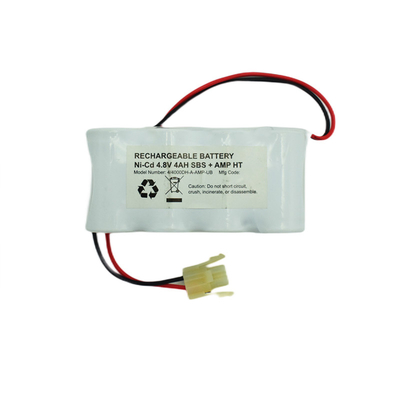 De navulbare Batterij 4.8V van CD van Noodsituatie Lichte Ni Verwacht het Leven 5 Jaar van D4000mAh
