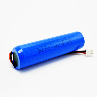 Oplaadbare noodverlichting Li-ion batterij ICR18650 3200 mAh 3.7V MSDS UN38.3