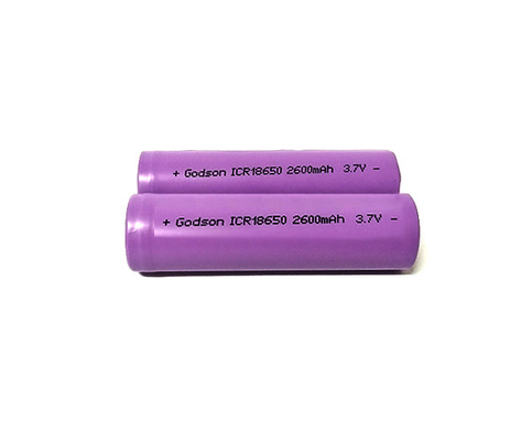 van het de Noodsituatie de Lichte Lithium van 2600mAh 3.7V Batterij ICR18650 2000 Keer Cyclus