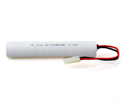 SC1200mAh van de de Batterij Nikkel-cadmium Cel van 3,6 Voltnicd de Stokpak