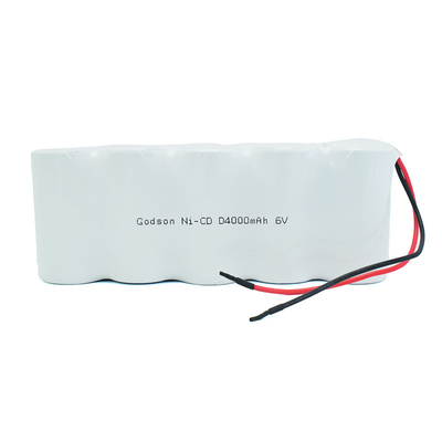 Ni-van het de Batterijpak D4000mAh 6.0V van CD de Navulbare Batterijen van het de Cyclusleven