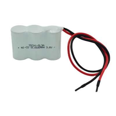 SC Noodverlichting Ni Cd Batterij 1600mAh 3.6V Stick Type