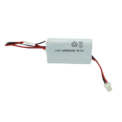 AA Noodverlichting Ni Cd Batterij 900mAh 3.6V 500 Keer Levensduur