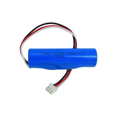 Lichte de Batterijenlifepo4 Cellen 18650 3.2V 1600mAh van de lithiumnooduitgang