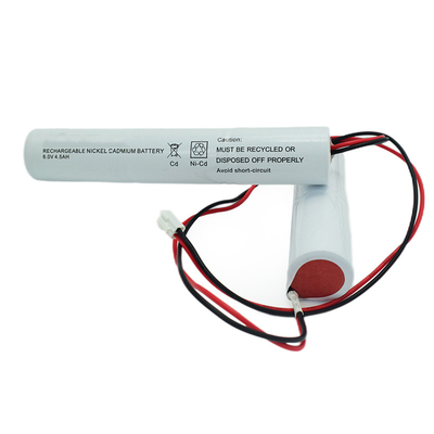 Navulbaar de Batterijpak D4500mAh van 6,0 V NiCd met Lange Levensduur