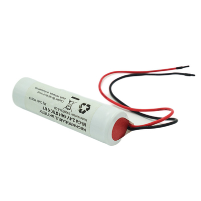 Ni Cd D4000mah 2.4 Volt Exit Light Batterijen Stick Type Met Wit PVC