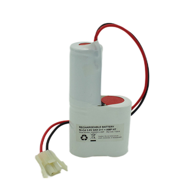 Pak 3,6 van de NiCd0.1c Navulbaar Batterij Kanontype van V D4000mAh