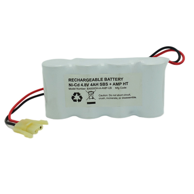 55 graden D4000mAh Nicd batterijpakket 4.8V voor noodverlichting