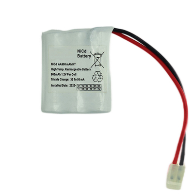 3.6V Batterij 900mAh van CD van noodsituatie de Lichte Ni 500 Keer Cycli