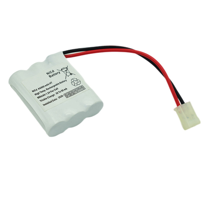 Oplaadbare noodverlichting Ni Cd Batterij 3,6 V Verwachte levensduur 5 jaar AA900mAh