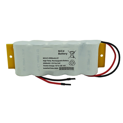 OEM 3.6V van de de Batterijvervanging van het Nooduitgangteken het Jasje van pvc van NiCd