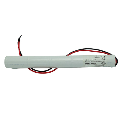 55 het Pak 6.0V van de Graadsc1800mah Nicd Batterij voor Noodverlichting