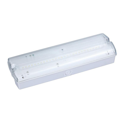 60Hz Lithium Ion Batterij Noodverlichting LED Schot Wit 4W 150lm Plafondmontage