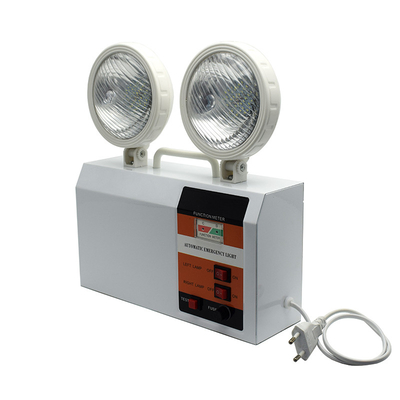 Outdoor LED noodverlichting dubbel wit 3W 6500K 3 uur brandduur