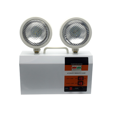 Outdoor LED noodverlichting dubbel wit 3W 6500K 3 uur brandduur