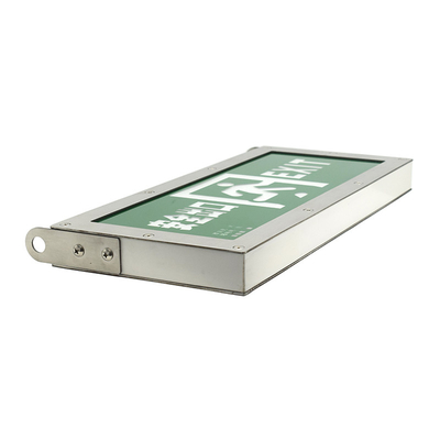 Openluchtnoodsituatie LEIDENE Uitgang Lichte Witte 3W 6500K Op batterijen