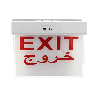 Binnenr-LEIDENE van Lithiumion battery emergency light Uitgang Witte 3W 300lm