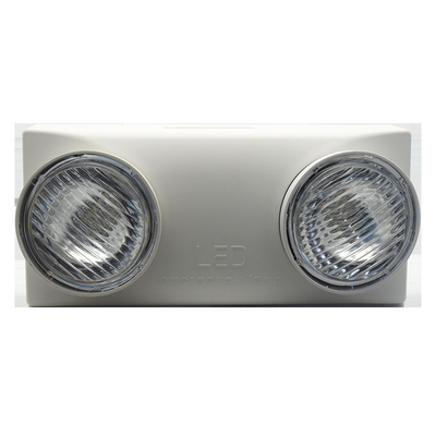 De Noodsituatielichten 6500K van lithiumion battery led twin spot 3 Uren