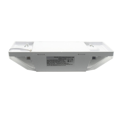AC85V LEIDEN van lithiumion battery emergency light 600Lm 6500k Tweelingvleklicht