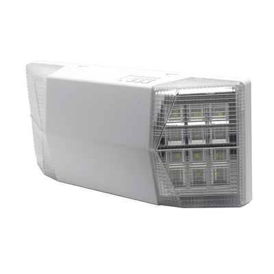 AC85V LEIDEN van lithiumion battery emergency light 600Lm 6500k Tweelingvleklicht