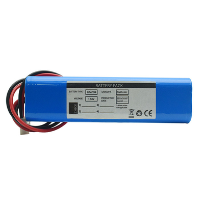 Diepe het Tekenbatterij IFR18650 12,8 Volt 1600mAh van de Cycluslifepo4 Nooduitgang