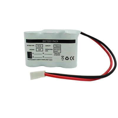 SC1700mah de Batterijpak van CD van Noodsituatie Licht Ni 3,6 Volt Naast elkaar Configuratie