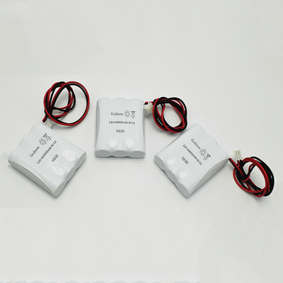 Aa-Pak NiCD AA900mAh 3.6V SBS Rechargable van Nooduitgang het Lichte Batterijen