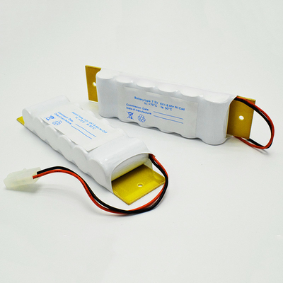 SC1800mAh 7,2 V-van de Noodsituatie de Lichte Ni van het Uitgangsteken Batterij van CD met Backplate
