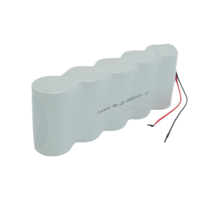 NiCD nooduitgang lichtbatterijen D4000mAh 6.0 V veilig naast elkaar