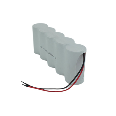 NiCD nooduitgang lichtbatterijen D4000mAh 6.0 V veilig naast elkaar