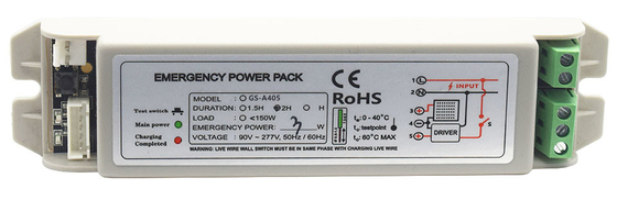 Brandwerend PC-hoesje Noodverlichting Power Pack 3 uur op maat