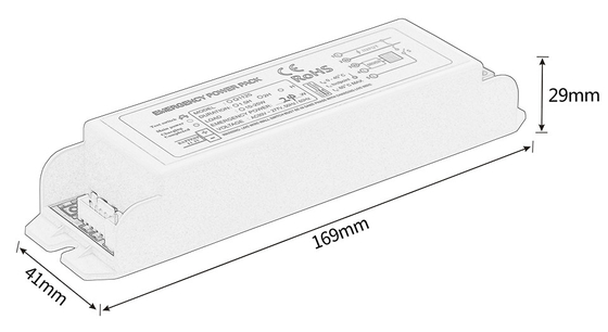 277V IP20 Noodverlichting Power Pack GS-Q1125 Noodkit Batterij Onderhoud Type