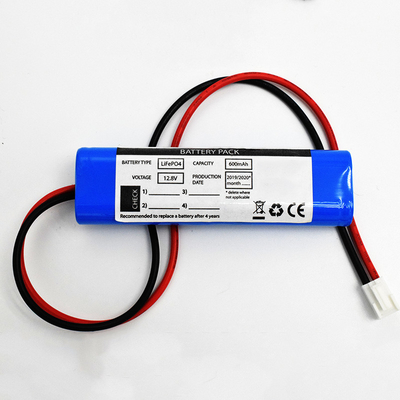 600mAh 12,8V oplaadbare lithiumbatterij IFR 14500 Veiligheid en betrouwbaarheid