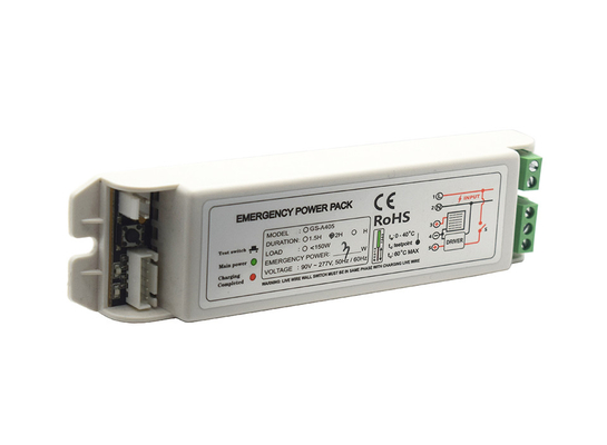 Max. 0,35A Noodstroompakket Onderhoud Type GS-A405 Noodstroom 1-5W