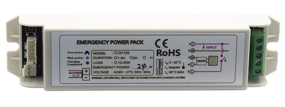 LiFePO4 Noodkoppel Inverter Onderhoud Type Nood Volledig vermogen 11-20W GS-Q1125