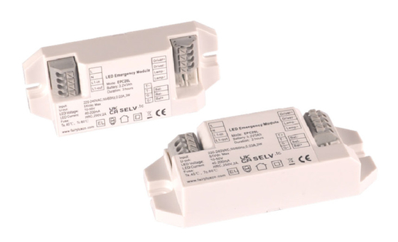 LiFePO4 Noodverlichting Inverter Onderhouden Type 2W EPC20H Noodkrachtmodule Klein