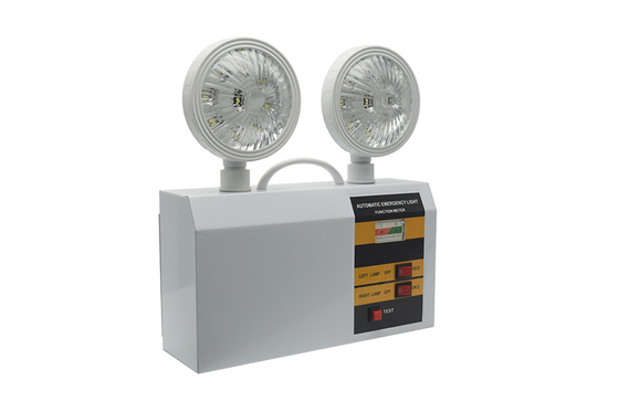 3 Watt Nood LED Dual Head Exit Light Wandmontage 3 uur Duur