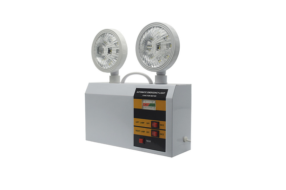 3 Watt Nood LED Dual Head Exit Light Wandmontage 3 uur Duur