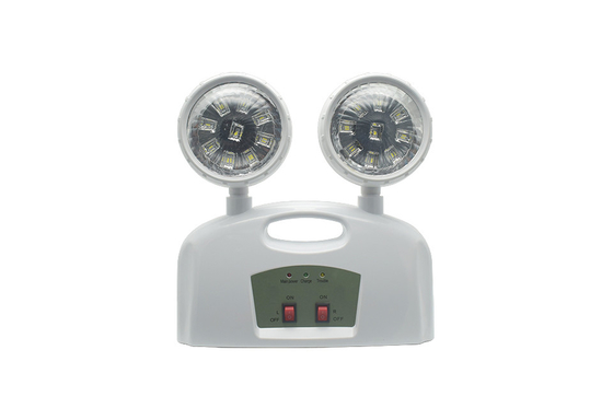 3W dubbel hoofd noodlicht AC 85-265V ABS met handvat
