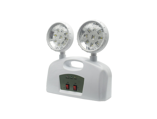 3W dubbel hoofd noodlicht AC 85-265V ABS met handvat