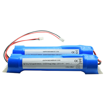 26650 6600mAh 3,2 Volt Stick Type LiFePO4 batterijen met zijdemontage module