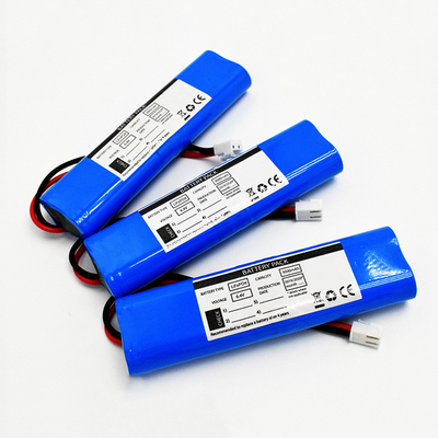 18650 3000mAh 6.4 Volt Side By Side LiFePO4 batterijen Hoogtemperatuurprestaties