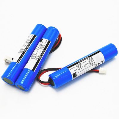 LiFePO4-batterijpakket 2x26650 3000mAh 6.4V sticktype (connector JST VH-2P, UL1015 18#, de lengte van de draad is 150 mm)
