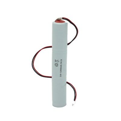 Noodverlichting Gesloten nikkel-cadmiumcel met IEC 61951 3.6V C2500mAh