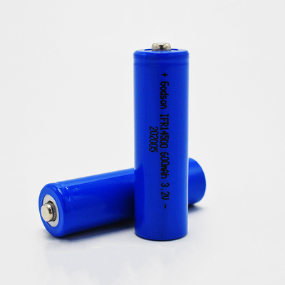 14500 600mAh 3.2V LiFePO4-batterij voor noodverlichting en uitgangstekens