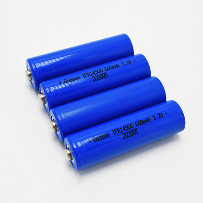 14500 600mAh 3.2V LiFePO4-batterij voor noodverlichting en uitgangstekens