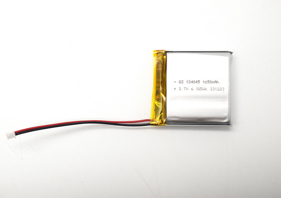 Li-Pol 103450 1650mAh 3.7V connector met PCM en NTC