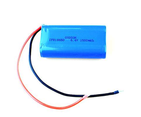 LiFePO4 batterijen 18650 1500mAh 6.4V Voor noodverlichting en stroomvoorziening