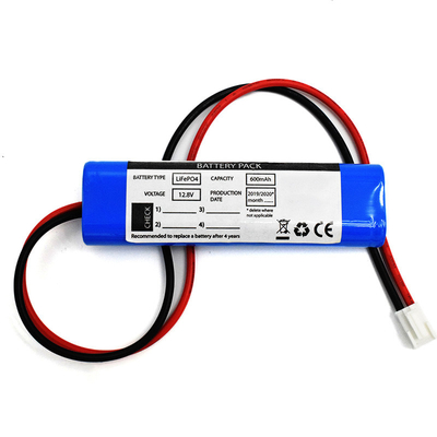 IFR 600mAh 12,8V 14500 LiFePO4 oplaadbare batterijen Parallel type